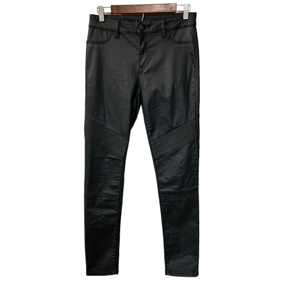 DL1961 DL Pro 360 Comfort Florence Instasculpt Moto Black Skinny Pants - Picture 1 of 11